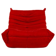 Michel Ducaroy's Togo Fireside Chair in Grenade Amalfi Fabric