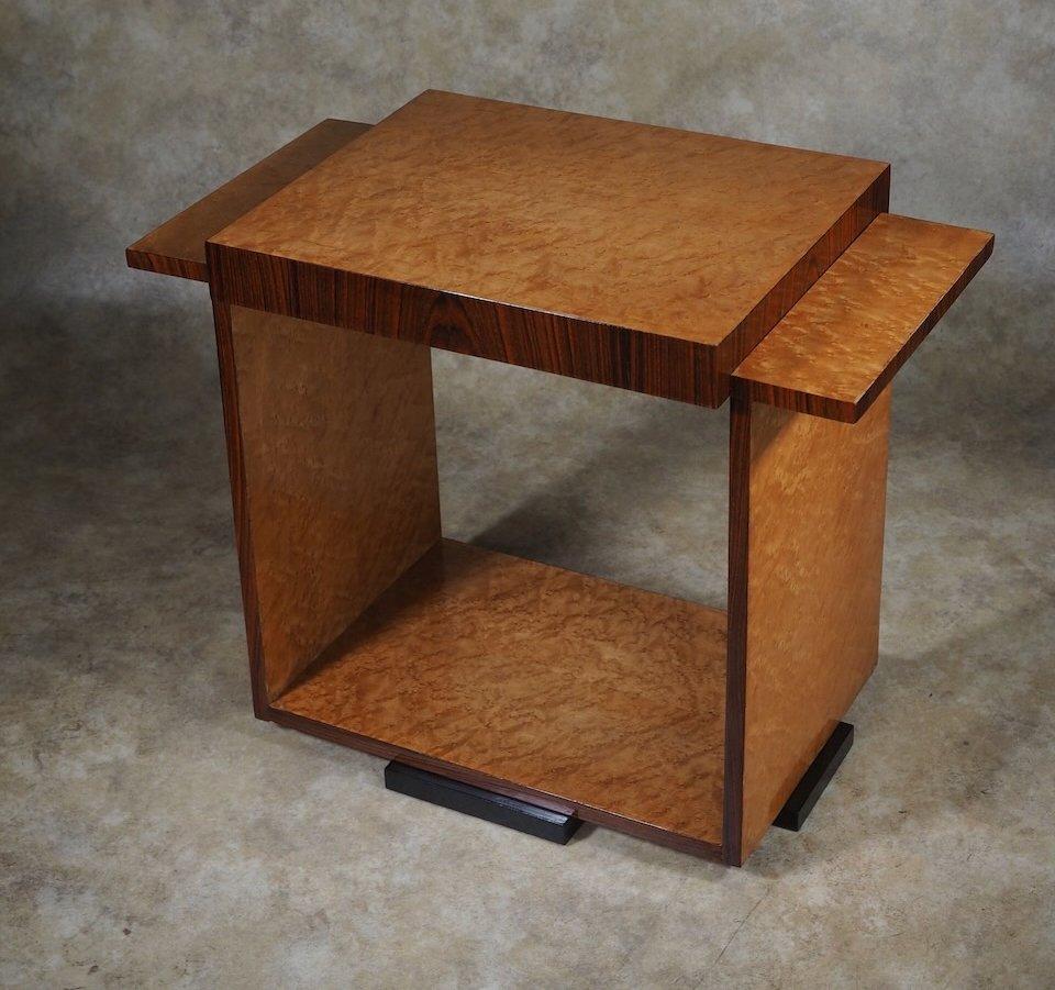 Michel Dufet Modernist Side / End Table In Excellent Condition For Sale In Philadelphia, PA