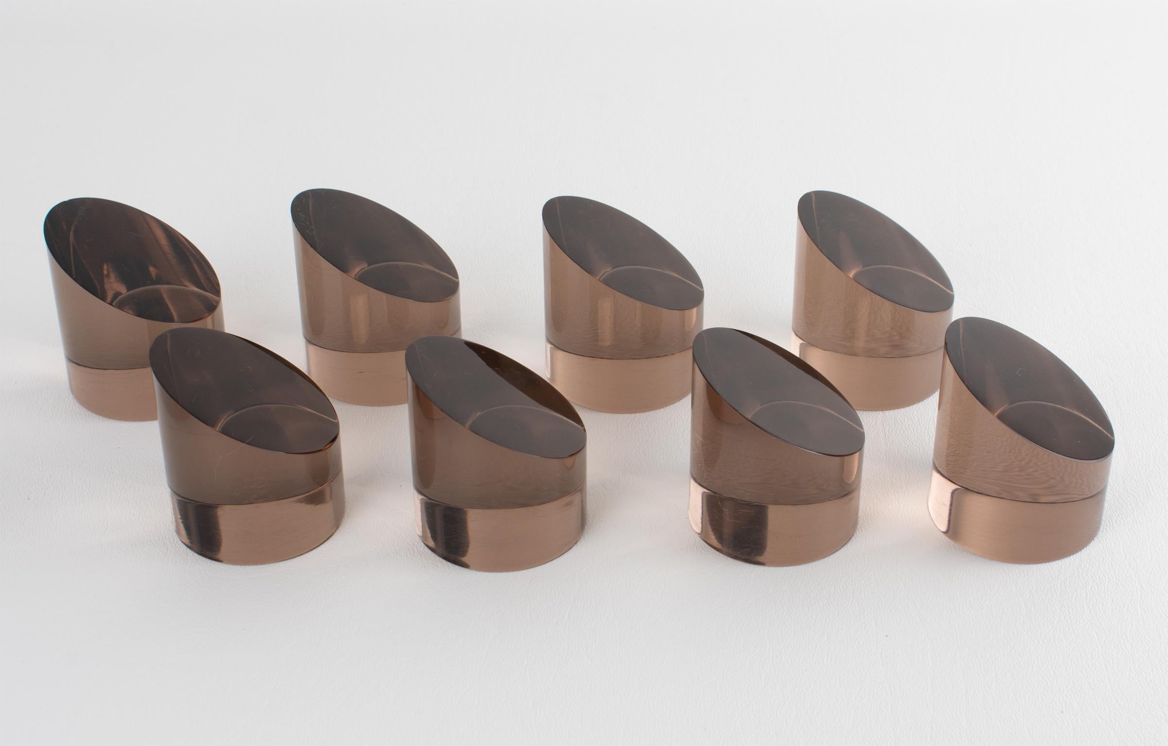 Juego de ajedrez de plexiglás y aluminio Michel Dumas para Roche Bobois, hacia 1970 en venta 7