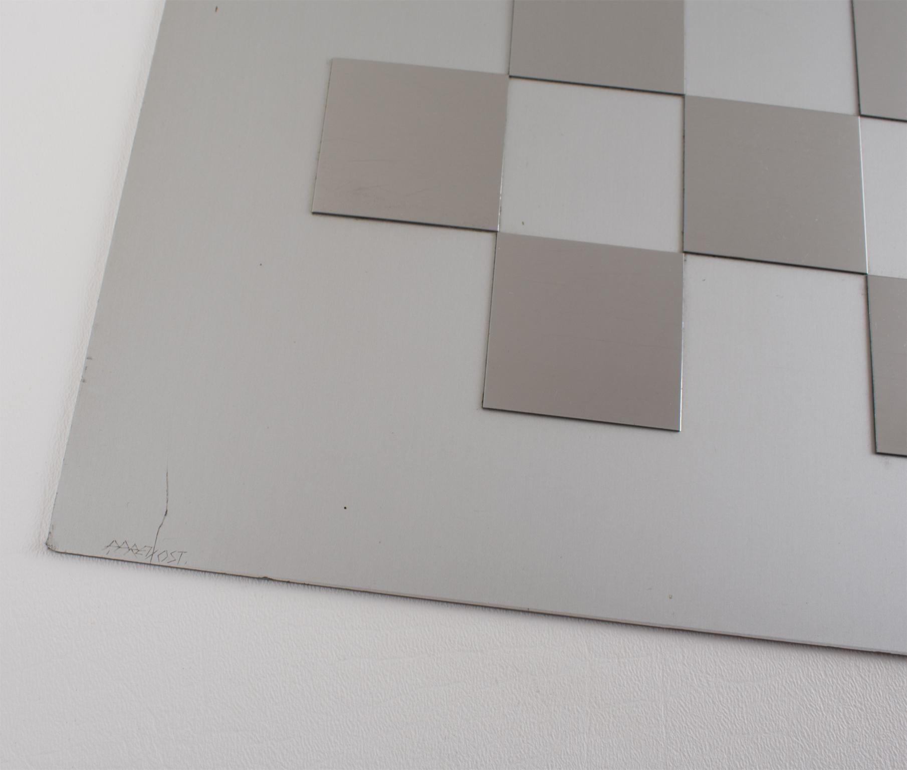 Juego de ajedrez de plexiglás y aluminio Michel Dumas para Roche Bobois, hacia 1970 en venta 9