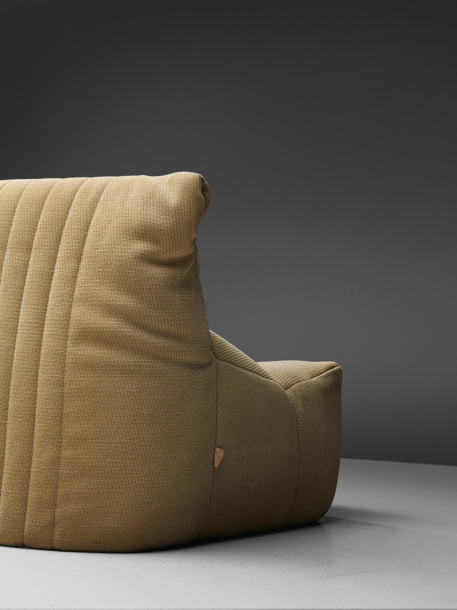 Ligne Roset Sofa in Off-White Fabric 1