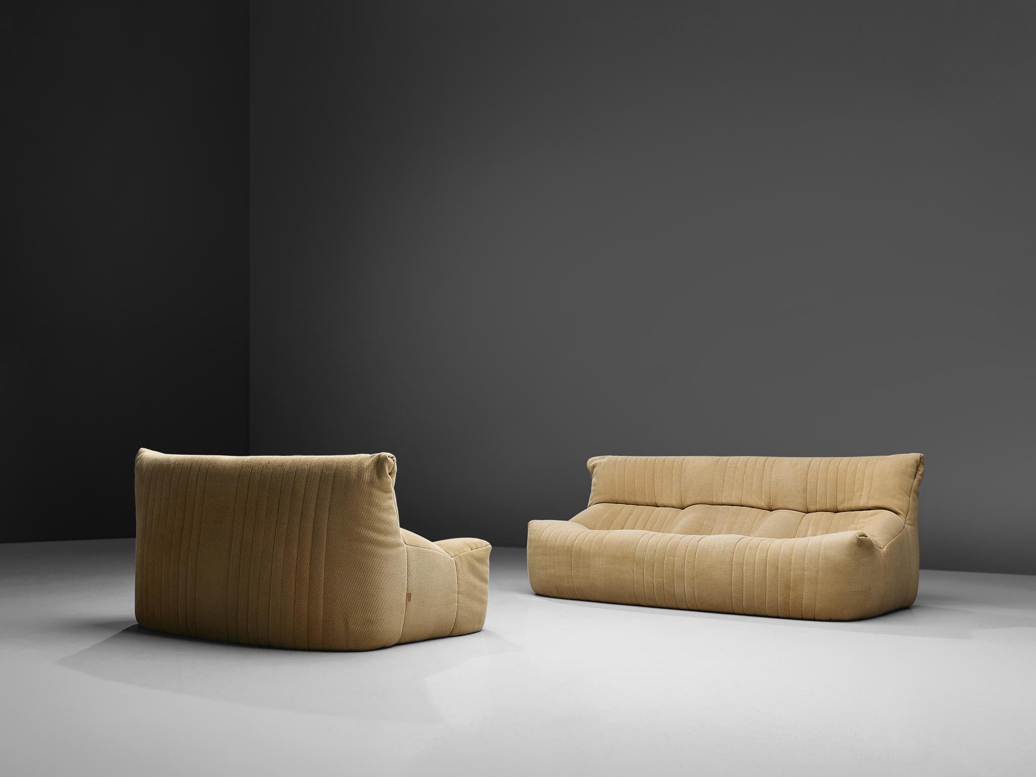 Ligne Roset Sofa in Off-White Fabric 2