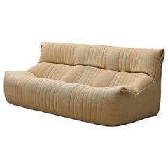Ligne Roset Sofa in Off-White Fabric