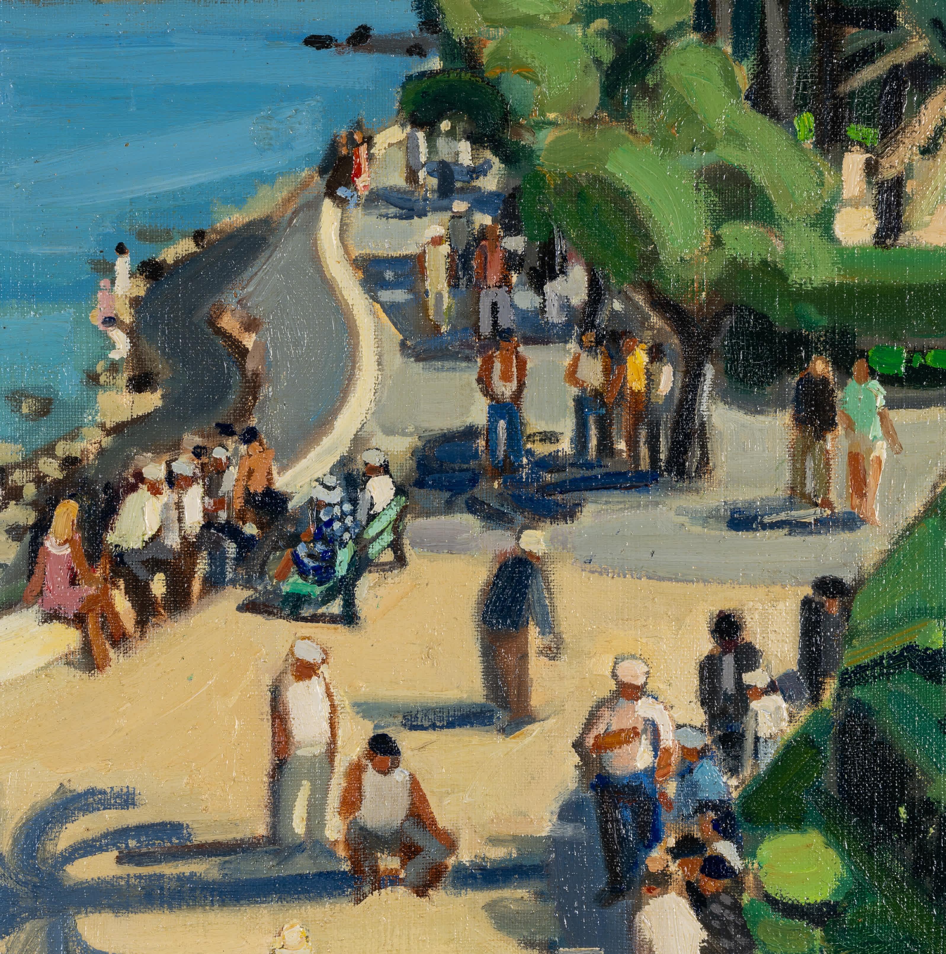 Costa Azul - Painting Expresionista de Michel Dureuil