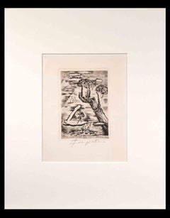 Ex Libris Gigi Raimondo - Etching by Michel Fingesten - 1937