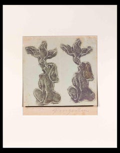 Ex Libris - Woodcut by Michel Fingesten - 1920s