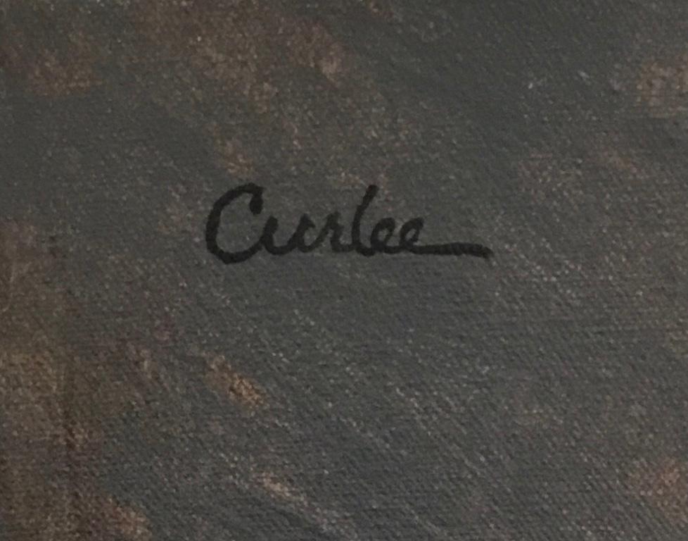 Michel Fokine als Harlekin, lebensgroßes Gemälde von Lynn Curlee im Zustand „Hervorragend“ im Angebot in New York, NY