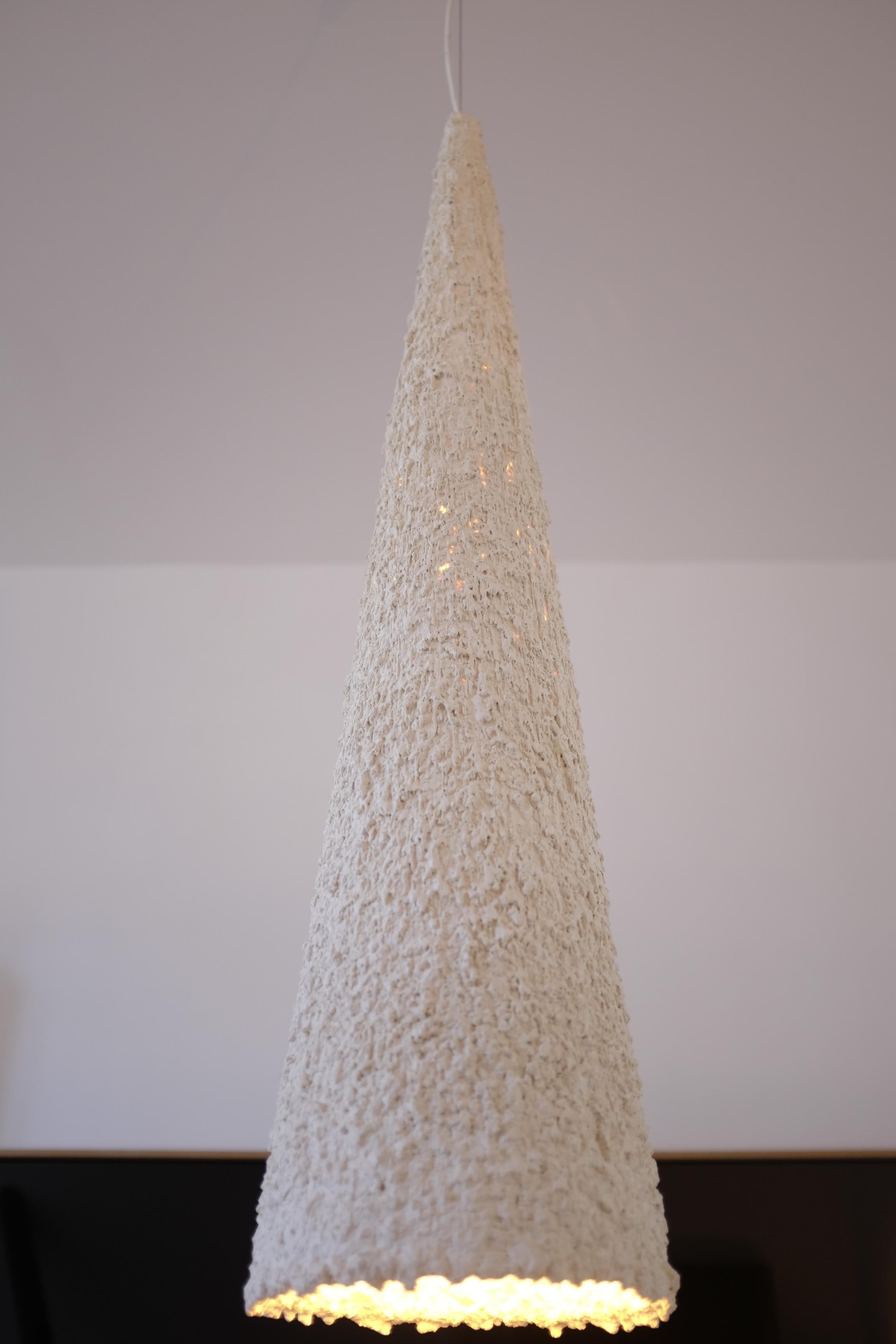 Abstract Sculpture Michel François - Sculpture / Lampe