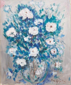 Michel Georges-Michel (1883-1985). - Mid 20th Century Oil, Bouquet de Fleurs