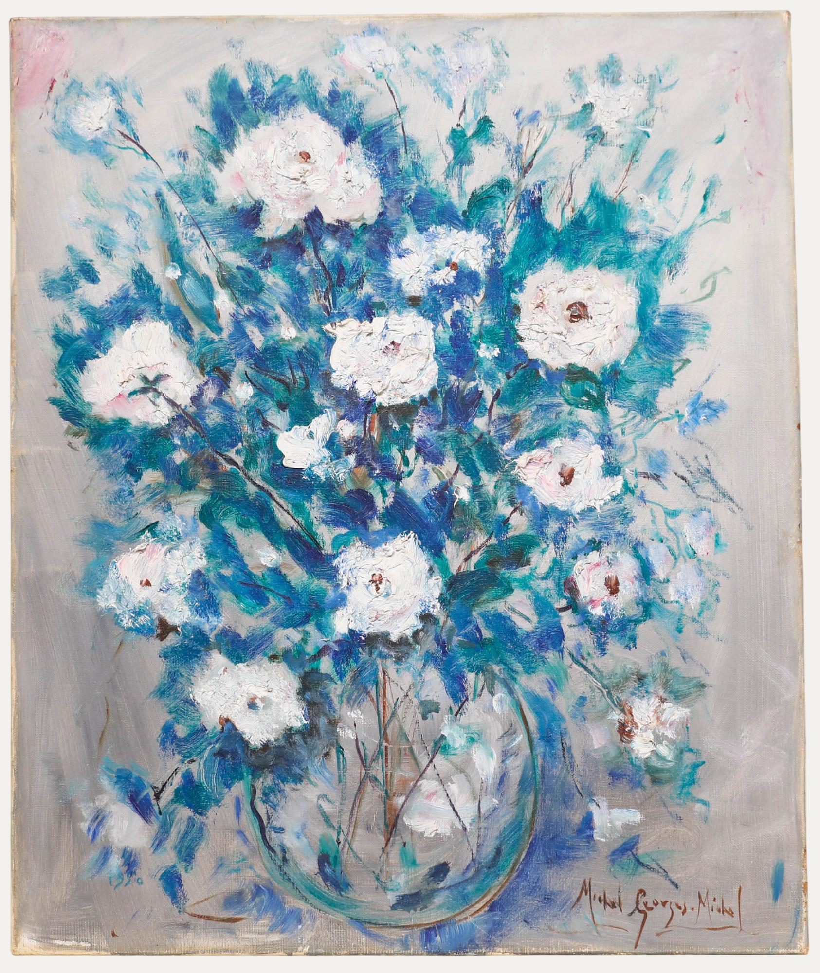 Michel Georges-Michel (1883-1985). - Óleo de mediados del siglo XX, Bouquet de Fleurs