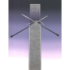 Galerie Marquet Serigraph Poster, Surrealist Style, 1970, Unframed