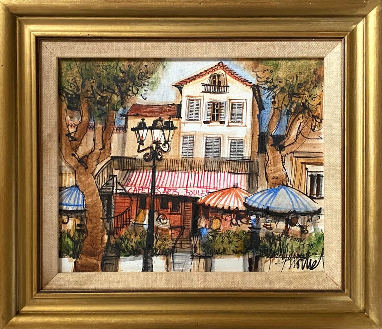 Michel Guy Nochet - Cafe des Arts, St. Tropez” at 1stDibs | michel