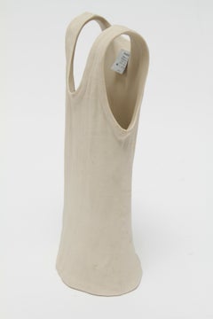 Michel Harvey Tank-Top Bisque Ceramic Sculpture