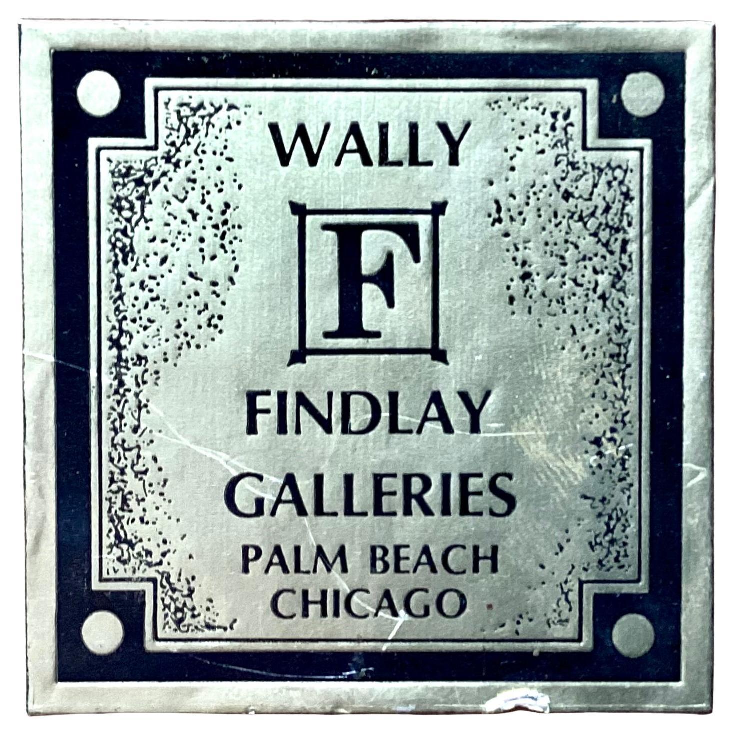 Französischer Impressionist Michel Henry,  Gemälde „Palm Beach Seaside“ im Angebot 3