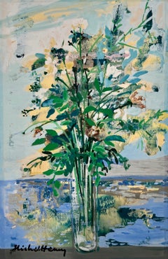 Pequeño y encantador cuadro fauvista Michel Henry Escuela Modernista Francesa de París