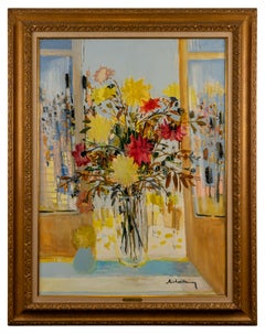 Still Life with Dahlias