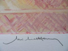 Un ramo de amapolas - Serigrafía original firmada a mano