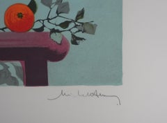 Flowers in the Wind - Original Handsigned Lithograph