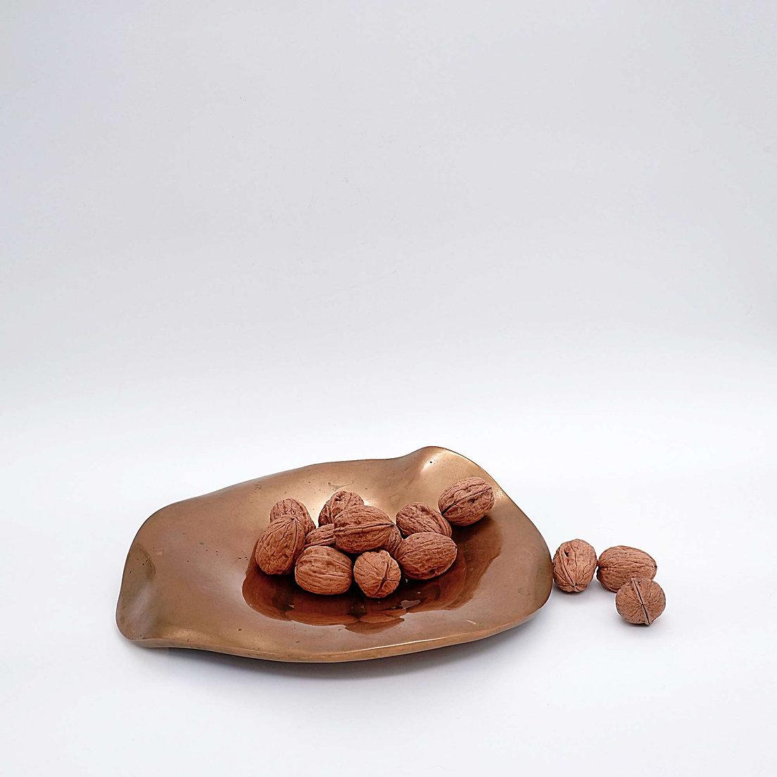 Michel Jaubert style Sculptural Bronze Dish Vide-Poches - 1970s For Sale 10