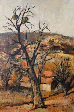 Village of Provence, Oil on Canvas