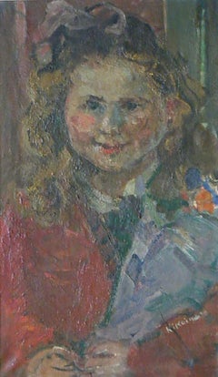 Petite Fille - Jewish Russian Art