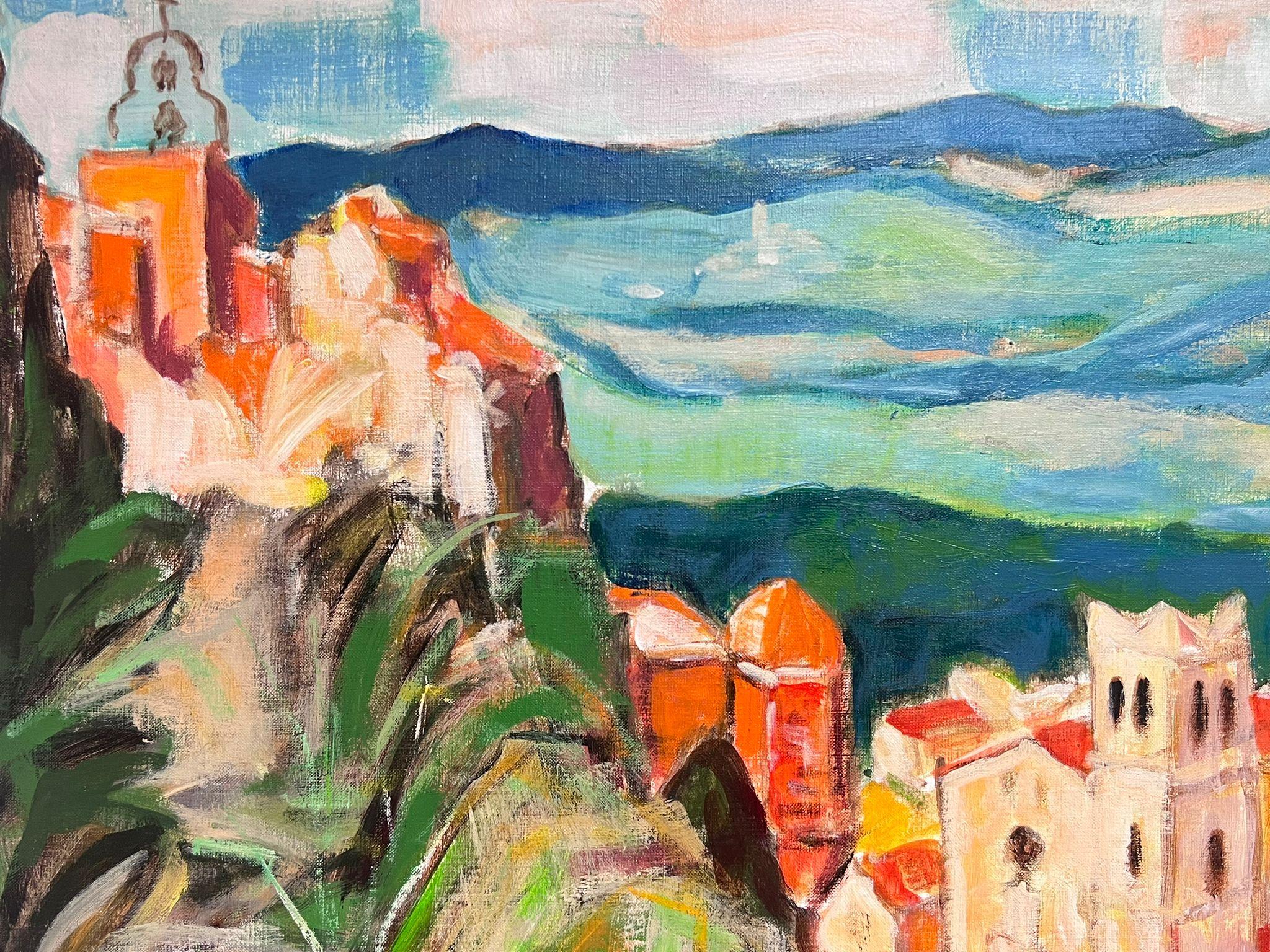 The Provencal Landscape 
by Michel Kritz (French 1925-1994)
oil on canvas, unframed
canvas: 24 x 32 inches
provenance: private collection, France
condition: very good and sound condition  