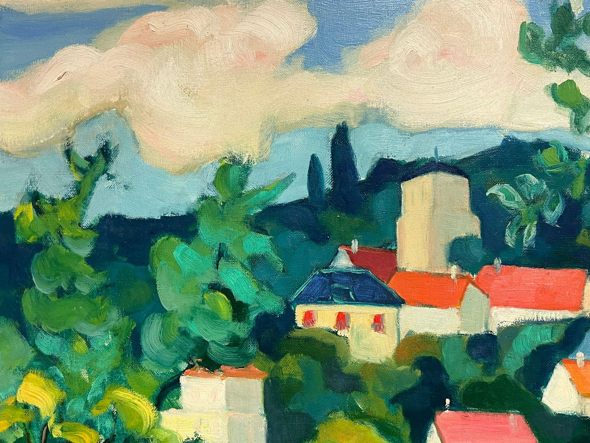 The French Landscape 
by Michel Kritz (French 1925-1994)
signed oil on canvas, unframed
canvas: 24 x 32 inches
provenance: private collection, France
condition: very good and sound condition  