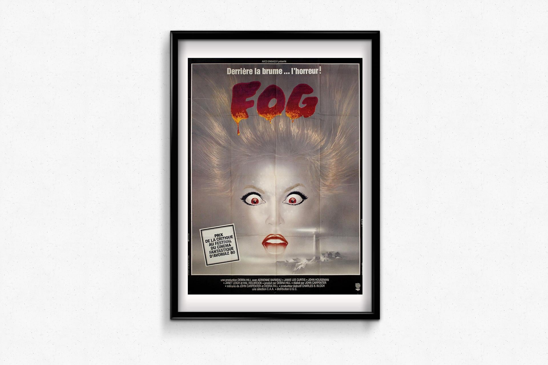 Original 1980 French movie poster for “Fog” (The Fog) - John Carpenter For Sale 2
