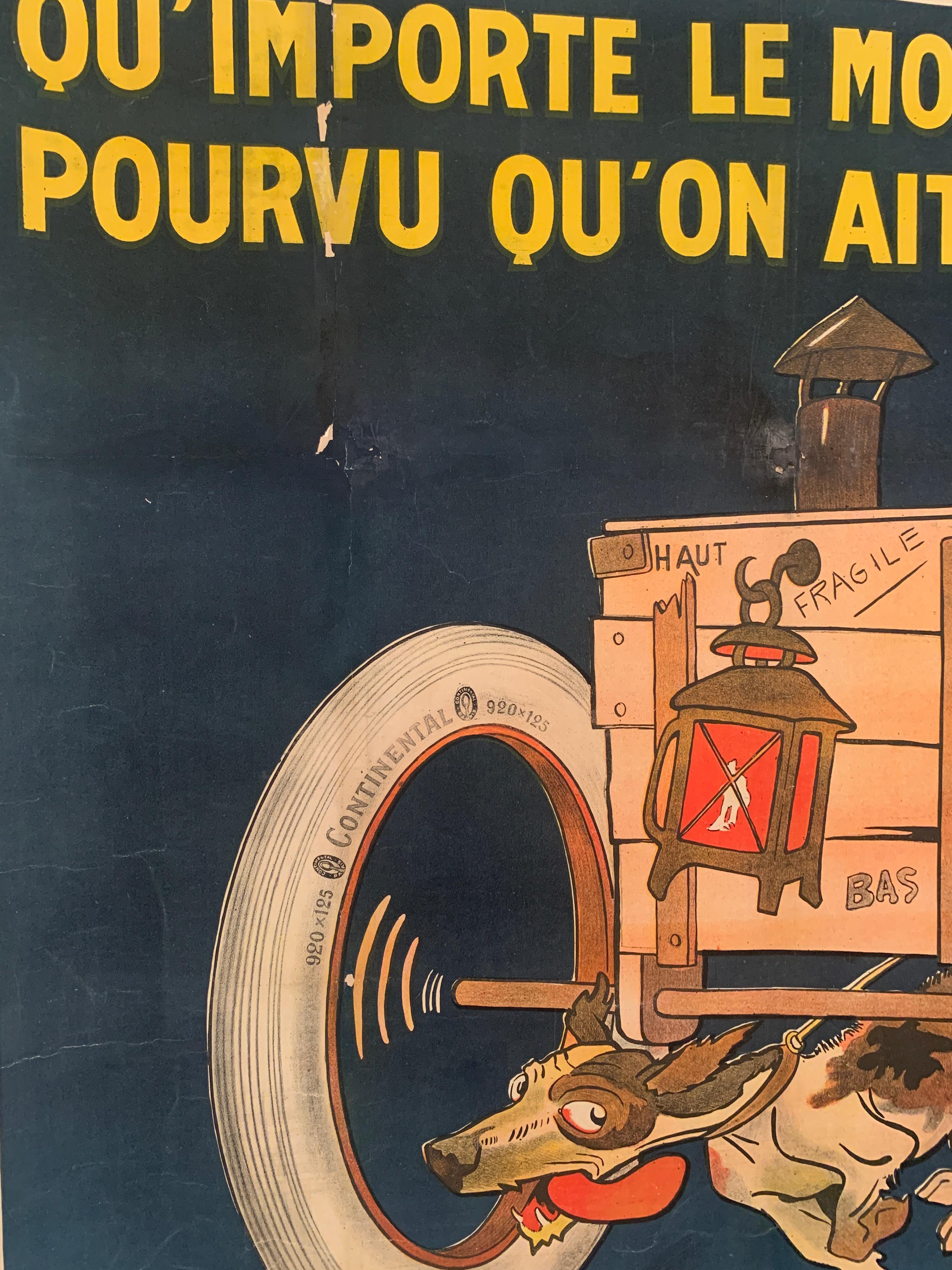 Poster originale Antique French, 