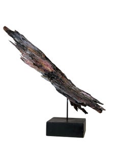 Comedia dell'Arte de Michel Tornare - Sculpture en Boi - 50x15x60 cm