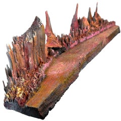 Densità di Michele Tornare - Sculpture en Bois - 15x70x15 cm