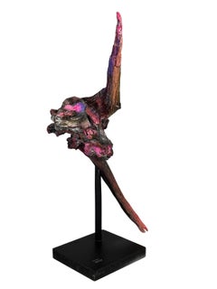 Marli di Michel Tornare - Scultura in Boi - 50x20x15 cm