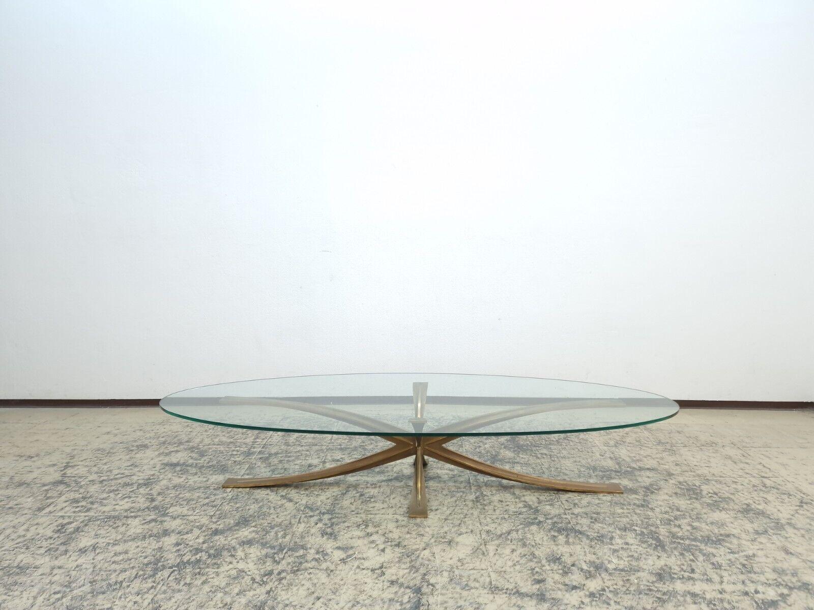 Table basse Tisch Glastisch Designer Michel Mangematin  Couchtisch en vente 4
