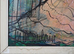 Jeune fille avant la couronne - Huile sur toile originale, signée