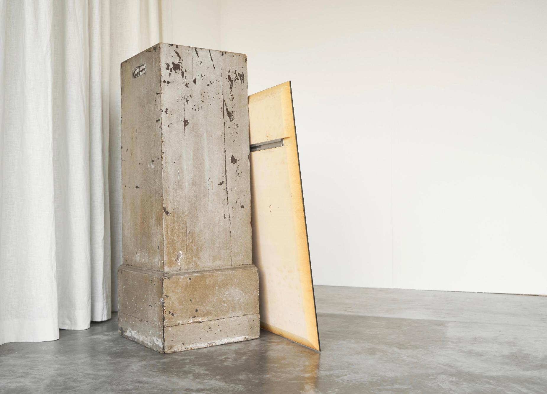 Michel Martens Rare Large Art Mirror 1970s For Sale 2
