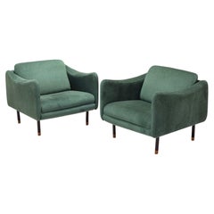 Michel Mortier – Pair of “Teckel” Armchairs for Steiner, France, Circa 1950
