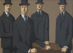 'Men in Suits and Bowlers' by Michel Néron