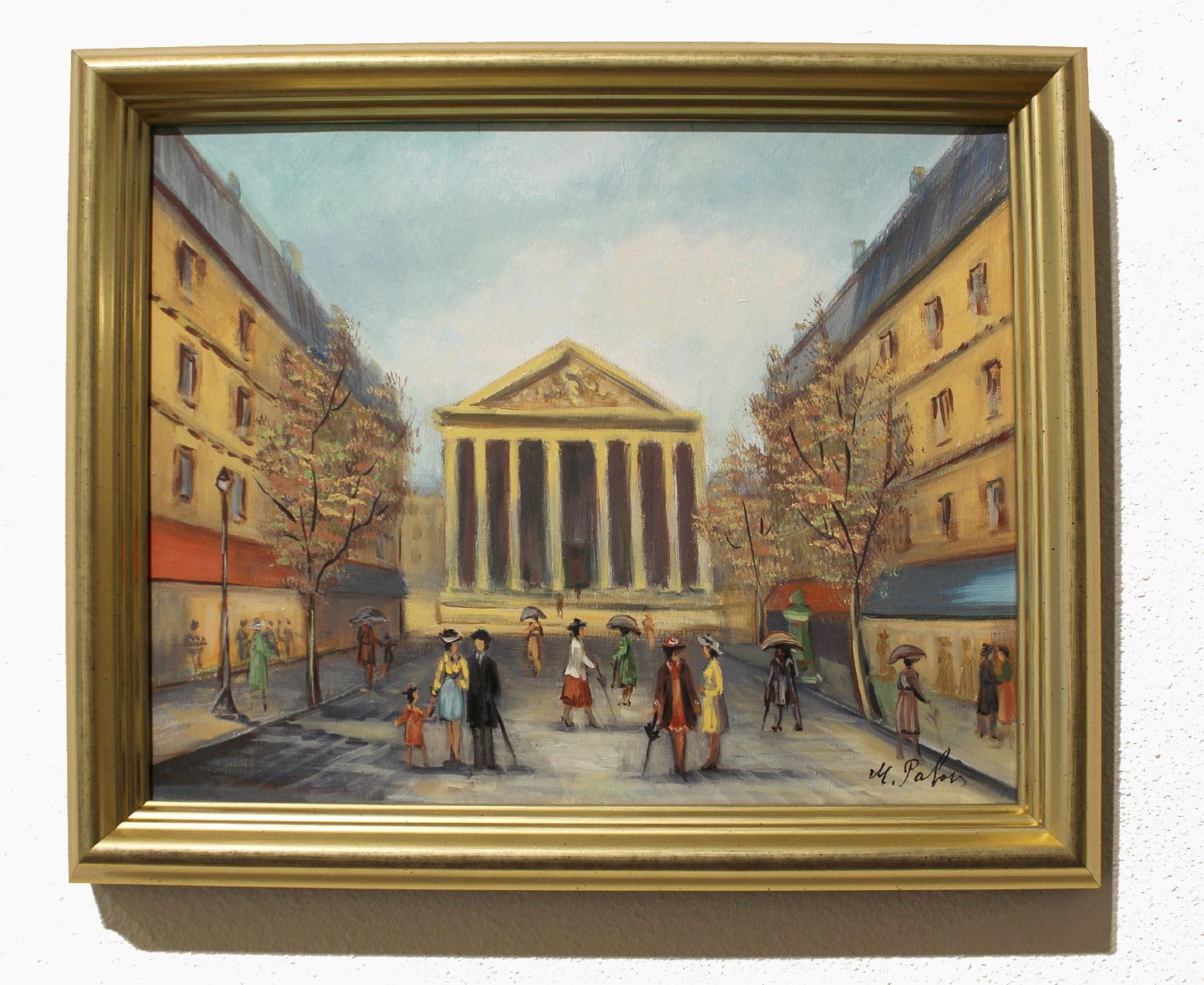 La Madeleine  - Painting by Michel Pabois