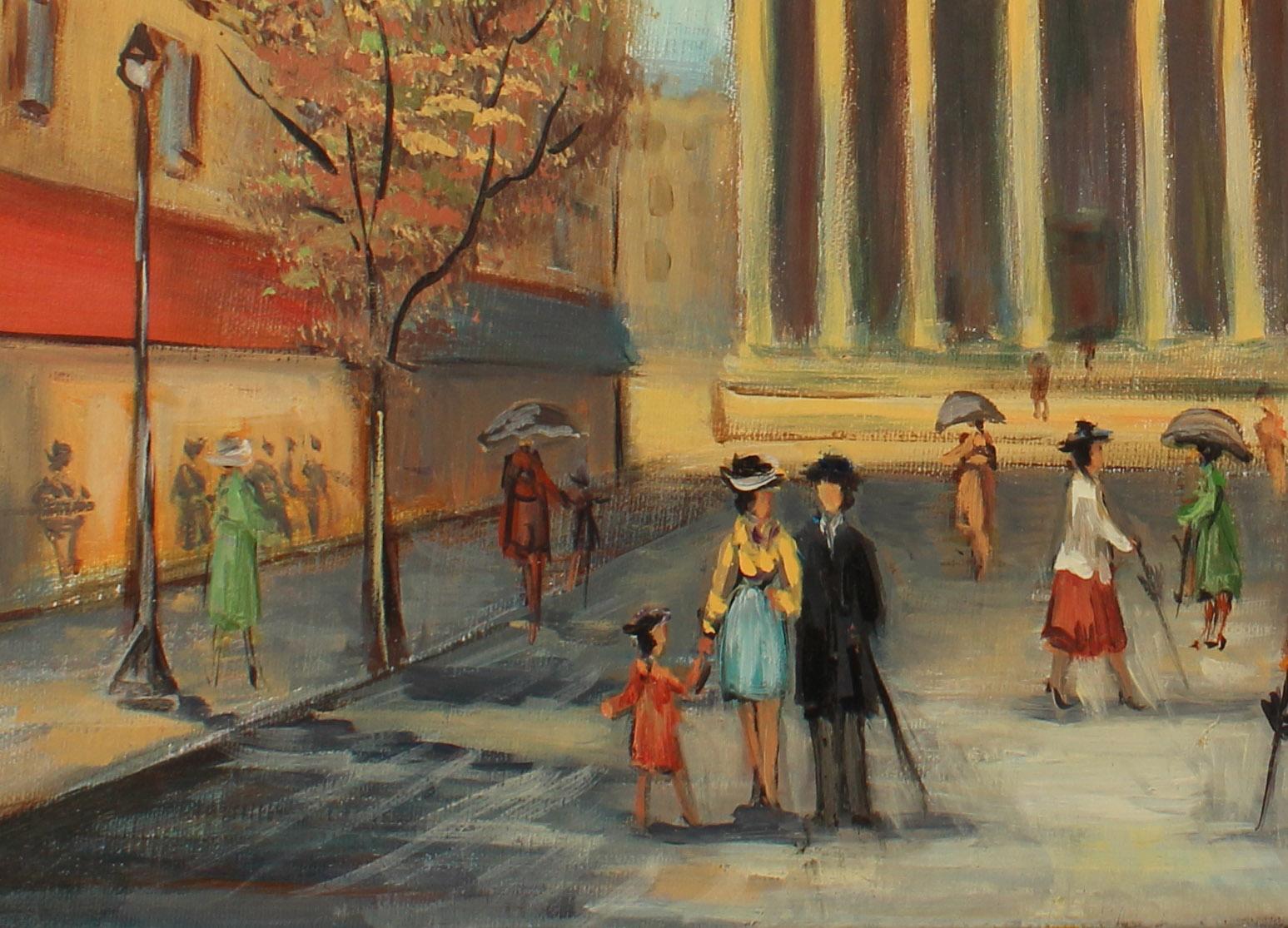 La Madeleine  - Impressionist Painting by Michel Pabois