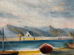 Peaceful Boat Scene In France