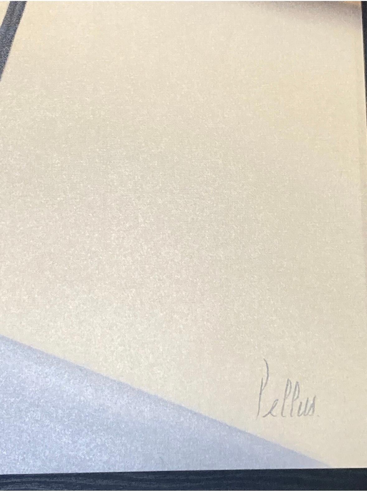 Michel Pellus original Óleo sobre lienzo 