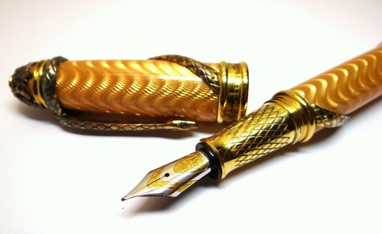 Michel Perchin Fountain Pen In Excellent Condition For Sale In Forest Hills, NY