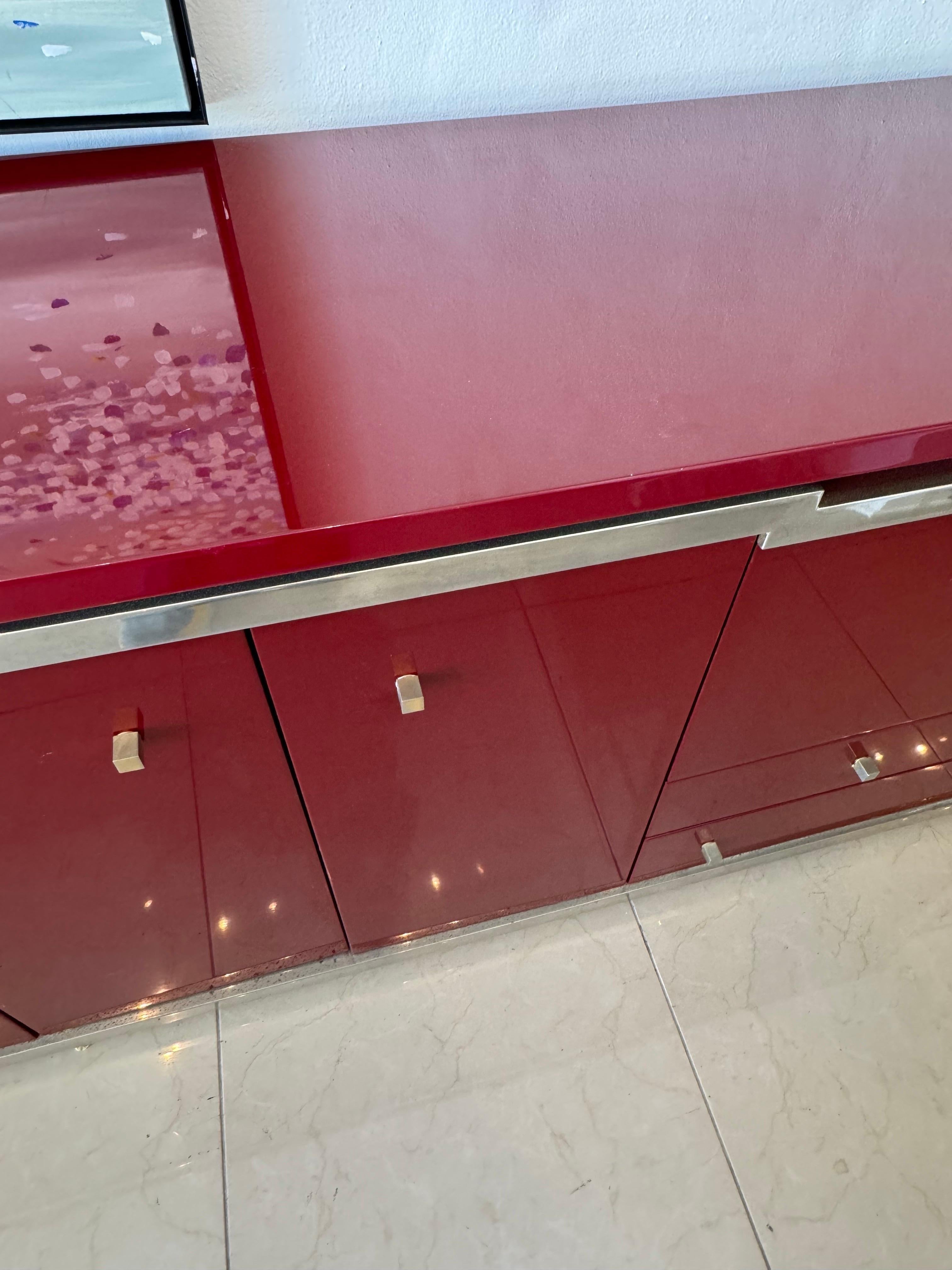 Laccato Cassapanca/Sideboard di Michel Pigneres in vendita