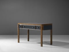 Michel Pigneres Console in Mirrored Glass and Brass