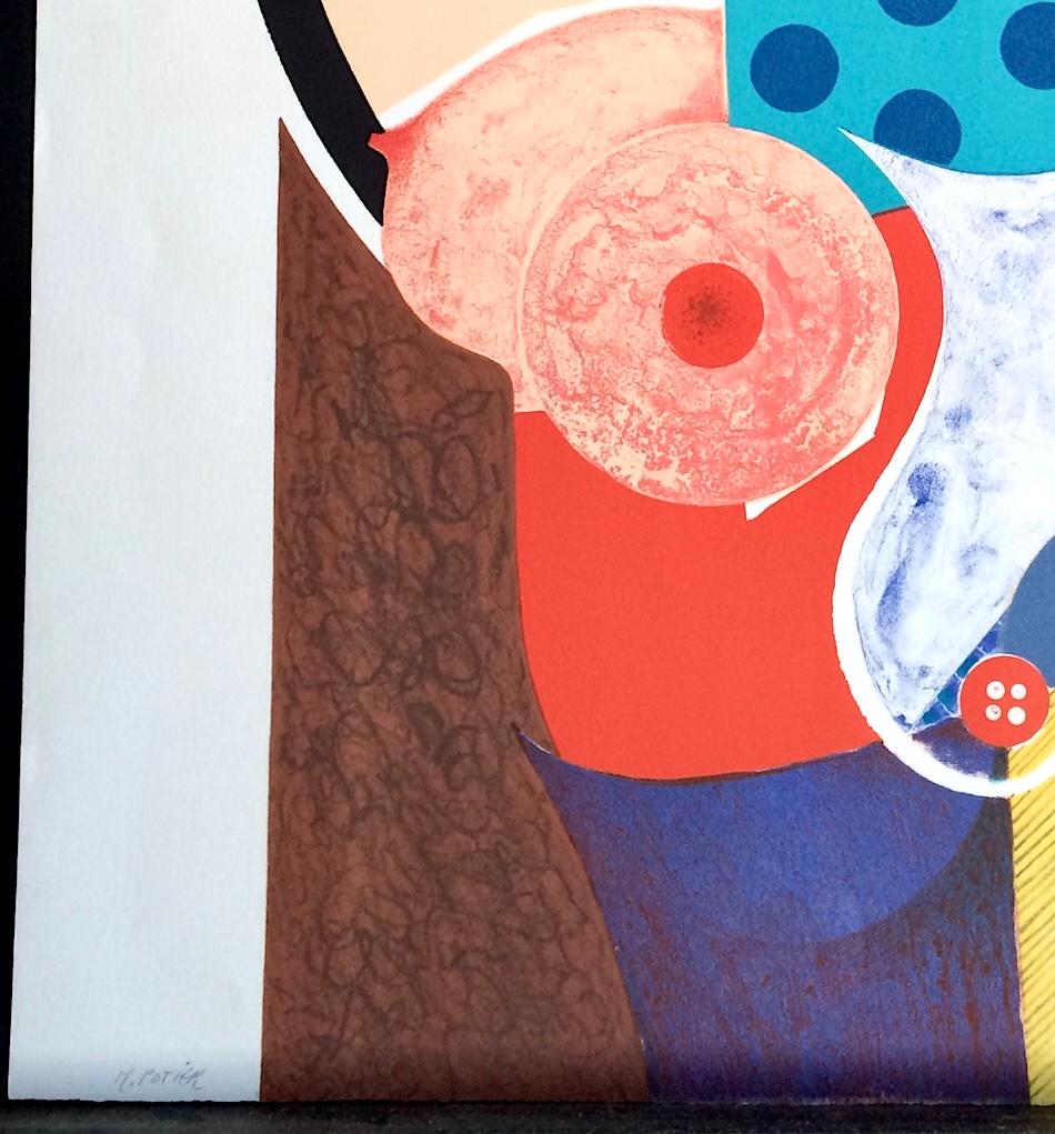 FEMME DÉNUDÉE, Litografía firmada, Retrato de desnudo moderno, Erotismo Pop Art en venta 1
