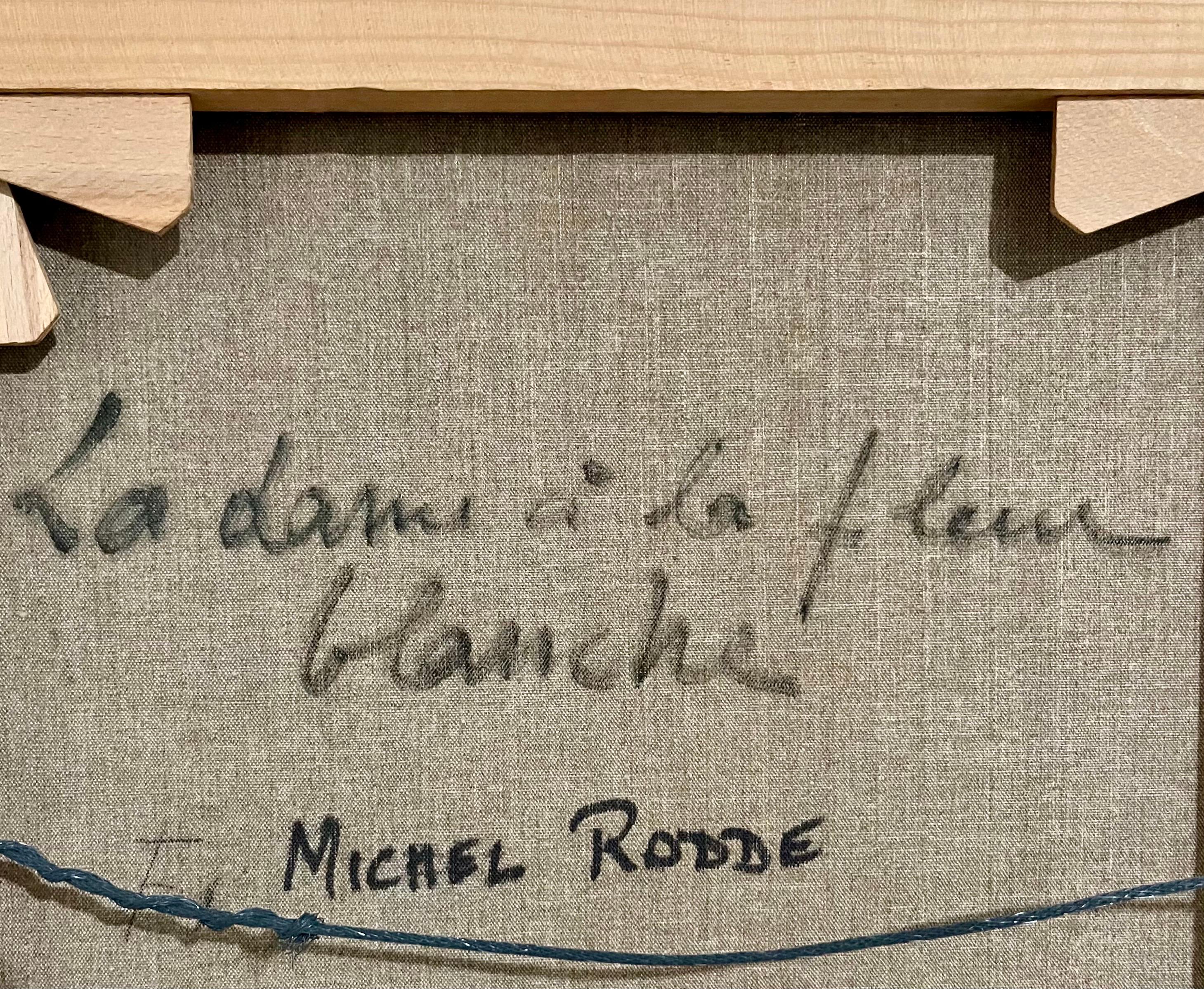 Ritratto astratto di donna del XX secolo 