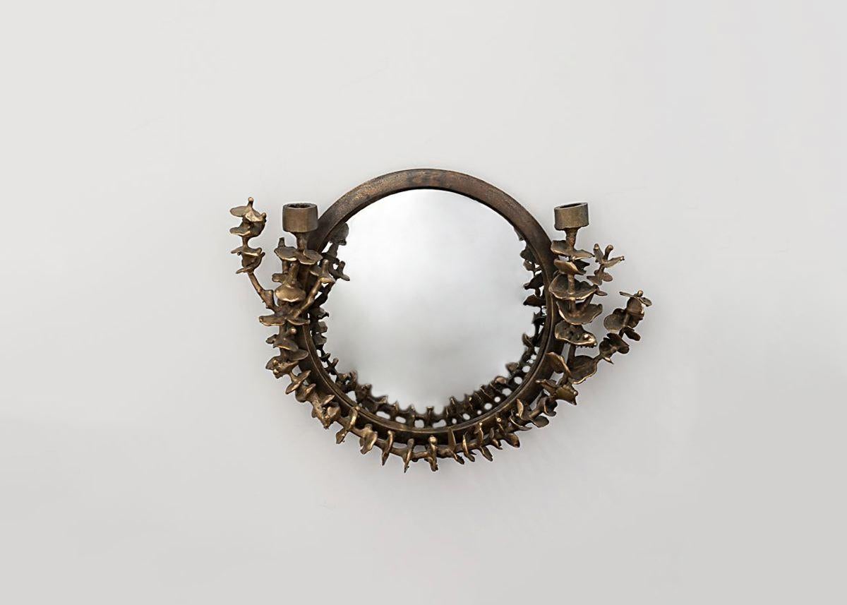 Michel Salerno, a master metal-smith born in Nice, has been a professor at the École Nationale Supérieure des Beaux-Arts for twenty-five years. Using centuries-old techniques, and evoking motifs older still, Salerno produces work that, nonetheless,