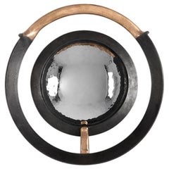 Michel Salerno, "Entre Fer et le Bronze, " Handmade Mirror, France, 2020