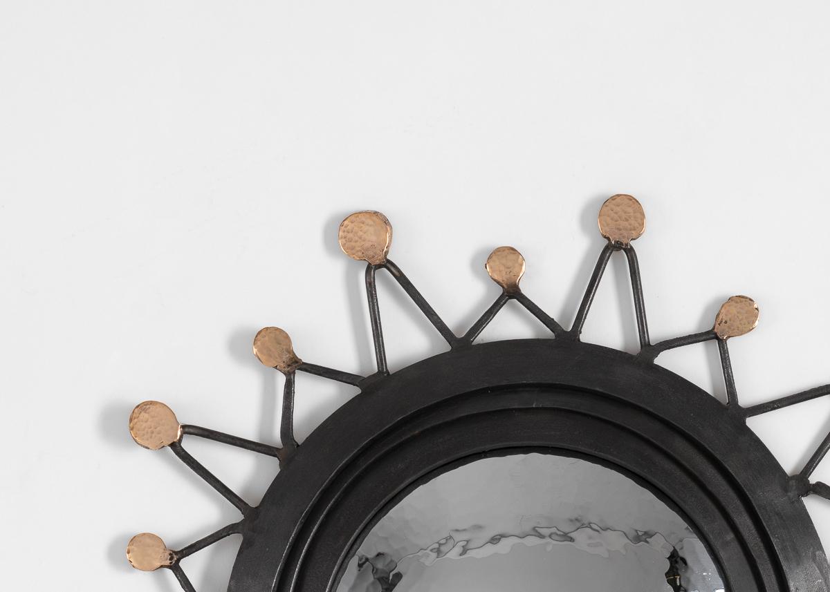 Michel Salerno, a master metal-smith born in Nice, has been a professor at the École Nationale Supérieure des Beaux-Arts for twenty-five years. Using centuries-old techniques, and evoking motifs older still, Salerno produces work that, nonetheless,