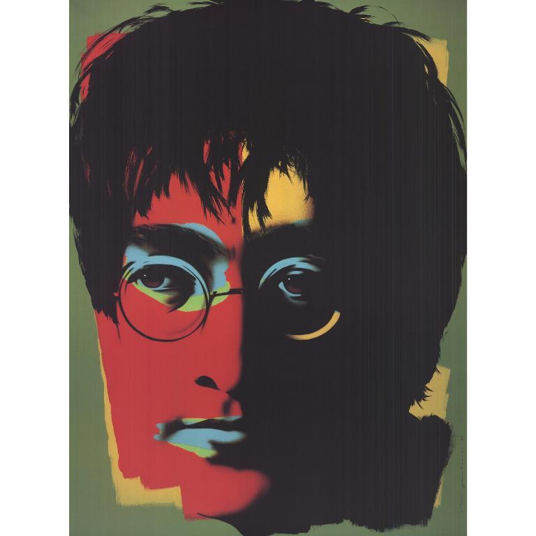 'John Lennon' 1988- - Print by Michel Saulnier